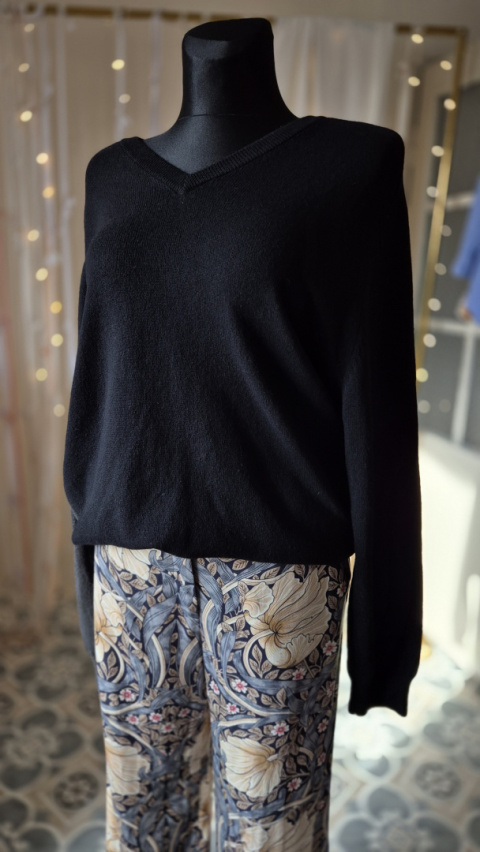 [XL/XXL] 100% wełna jagnięca czarny unisex