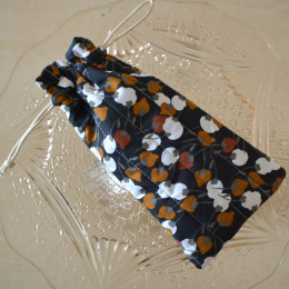 Etui upcykling CIEMNE I PRAKTYCZNE :)