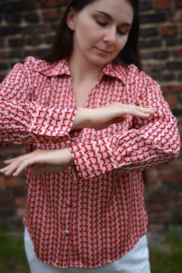 [M/L] Koszula satyna wiskozowa