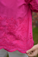 [M/L] Bluzka hafty purpurowa