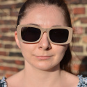 SZANELKI nude okulary z polaryzacją