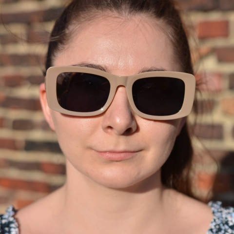 SZANELKI nude okulary z polaryzacją SZANELKI nude okulary z polaryzacją