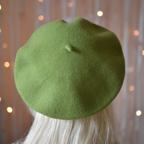 Groszek beret 100% wełna, polska produkcja Groszek beret 100% wełna, polska produkcja