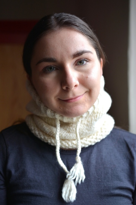 100% wełna balaklava kominiarka ŚMIETANKA 2 kapturek handmade 100% wełna balaklava kominiarka ŚMIETANKA 2 kapturek handmade