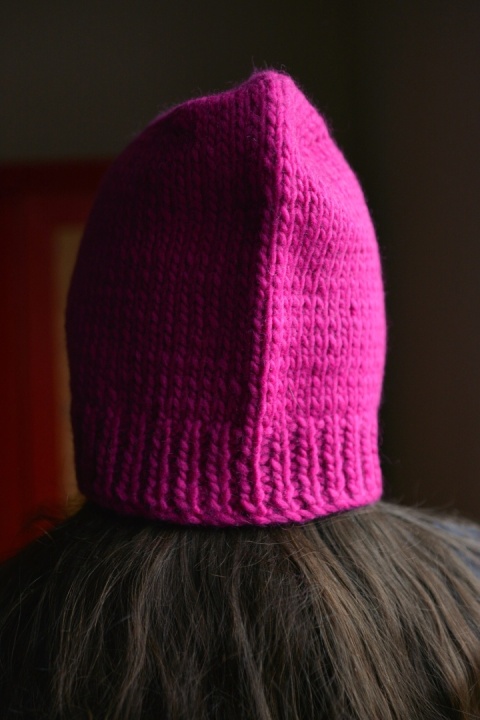 100% wełna handmade kapturek magenta 100% wełna handmade kapturek magenta