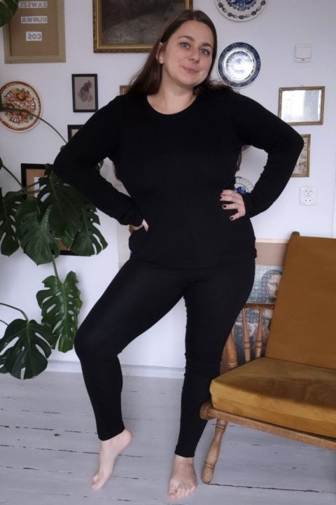 100% wełna merino bluzeczka longsleeve SUPER SOFT