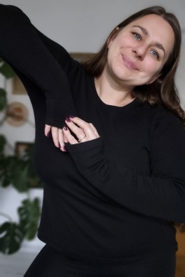 100% wełna merino bluzeczka longsleeve SUPER SOFT