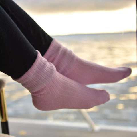 [35-38] Fest Ciepłe Zoki BARBIE (wełna jagnięca)