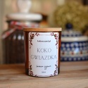 KOKO GWIAZDKA ❤ Duża świeca sojowa koko szanel (L)