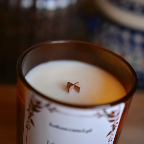 KOKO GWIAZDKA ❤ Duża świeca sojowa koko szanel (L)