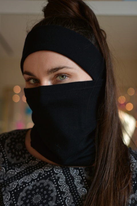 KOMIN wełna merino czarny SUPER SOFT