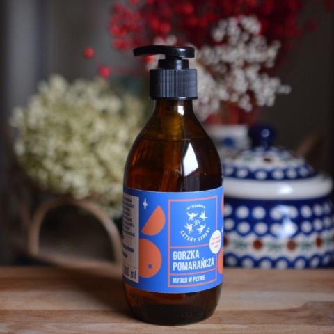 Mydło w płynie Gorzka Pomarańcza 4 Szpaki