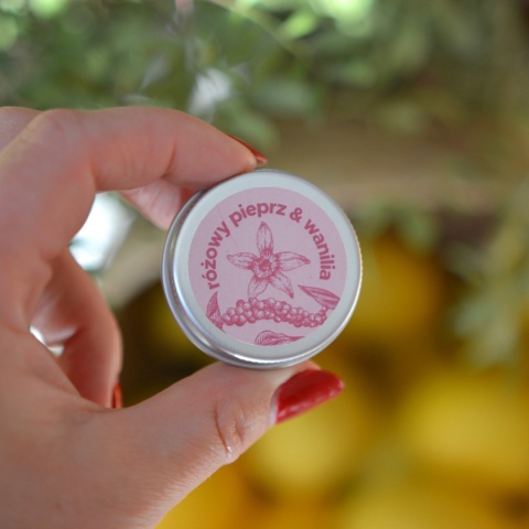 Różowy pieprz i wanilia❤ perfumy w wosku BWM