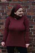 100% wełna merino bluzeczka longsleeve WINO (Longisław :)
