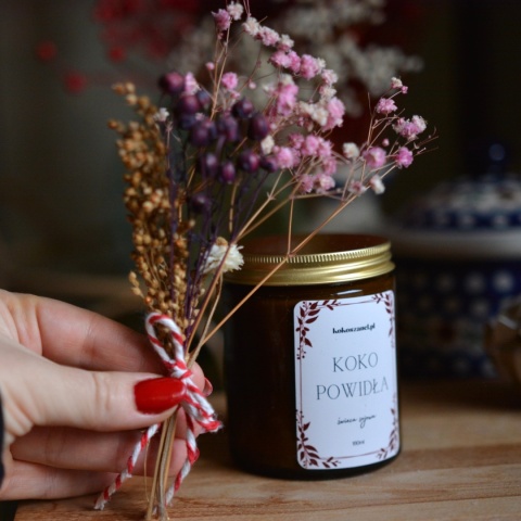 Mydło i powidło - ZESTAW naturalnych kosmetyków i świec rzemieślniczych Sara&Koko (zapakowane na prezent)