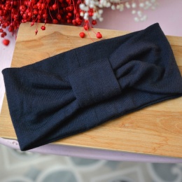 Opaska granat MERINO upcykling cienka/średnia