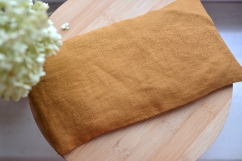 Termofor pestki wiśni ZERO WASTE musztarda len LUVIA