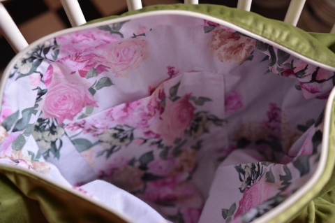 Weekenderka XXL GROSZKOWA Torba Upcykling