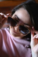 Od ręki HOLLYWOOD 2.0 czarne okulary z polaryzacją