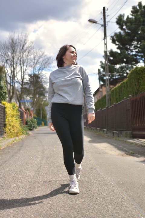 LEGGINSY PREMIUM bawełna organiczna GOTS