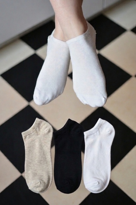 LETNIE ZOKI len+bawełna [44-46] (stopki)