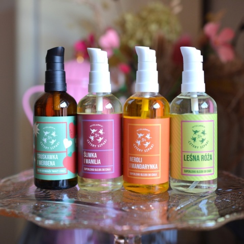 Olejek do ciała RÓŻNE RODZAJE 4 Szpaki