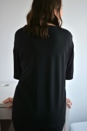 T-shirt TENCEL czarny PREMIUM
