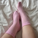 [35-37] Ażurkowe zoki bawełna BARBIE (skarpety) 3 pak