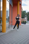 LEGGINSY 2.0 PREMIUM bawełna organiczna GOTS CZARNE