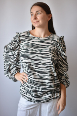 [M/L] Koszula zebra wiskoza