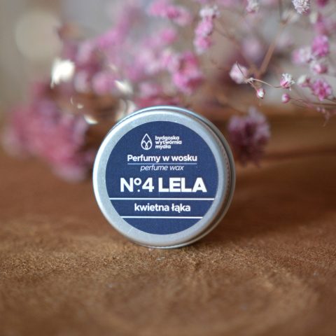 No 4 LELA Łąka kwietna ❤ perfumy w wosku BWM No 4 LELA Łąka kwietna ❤ perfumy w wosku BWM